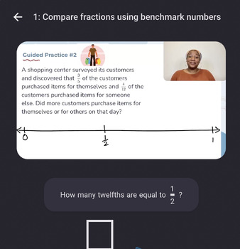 Preview of Fractions: Use an area model to find equivalent fractions