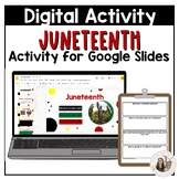 3rd-5th Grade Juneteenth Resource for Google Slides™
