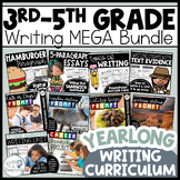 3rd, 4th, 5th Grade Writing Curriculum - Prompts with Pass