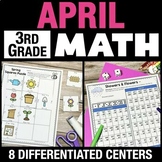 3rd April Math Centers, Earth Day Math Brochure, Spring Ma