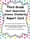 3rd: CC LA, Math, & NGSS Report Cards