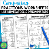 Comparing Fractions with the Same Numerator or Denominator