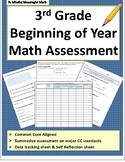 3rd Grade Beginning of the Year Math Assessment