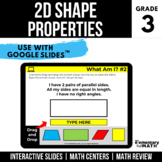 3rd Grade 2D Shape Properties | Digital Centers | Google C