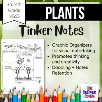 Preview of 3rd Grade 4th Grade Plants Tinker Notes Science Worksheets