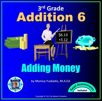 Preview of 3rd Grade Addition 6 - Adding Money Powerpoint Lesson
