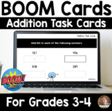 3rd Grade Addition Exit Tickets BOOM Cards