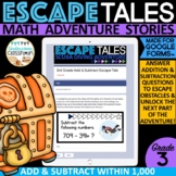3rd Grade Addition/Subtraction | Digital Escape Tale for G