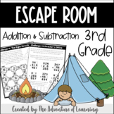 3rd Grade Addition and Subtraction Escape Room