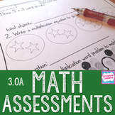 3rd Grade Algebra Math Assessments