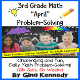 3rd Grade April Problem Solving: Daily Multi-Step (Two-Step) Math Problems