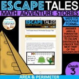 3rd Grade Area & Perimeter | Digital Escape Tale for Googl