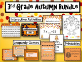 3rd Grade Autumn Activities