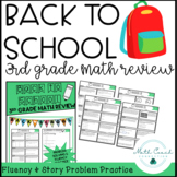 3rd Grade Back to School Math Review | 3rd Grade Math Flue