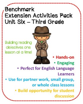 Preview of 3rd Grade Benchmark Unit Six ELA Reading Comprehension Activities