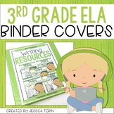 3rd Grade Binder Covers for ELA Standards