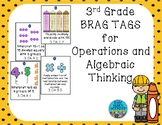 3rd Grade Brag Tags for Operations and Algebraic Thinking