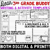 3rd Grade Buddy-Pen Pal Writing & Activities