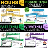 3rd Grade Bundle PowerPoint Grammar lesson with Practice