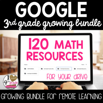 Preview of 3rd Grade Bundle for Google Classroom 