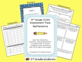 3rd Grade CCSS Assessment Pack:  Mathematics