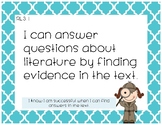 3rd Grade CCSS Reading I can statements