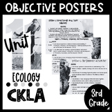 3rd Grade- CKLA Unit 11: Ecology Objective Posters