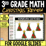 3rd Grade Christmas Math Google Slides Worksheets & Activi