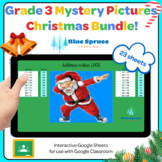 3rd Grade Christmas Mystery Pictures Bundle!