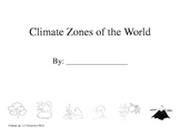 3rd Grade Climate Zones of the World Booklet-NGSS aligned