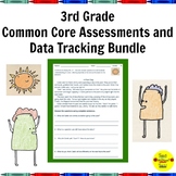 3rd Grade Common Core Assessment and Data Keeping Bundle