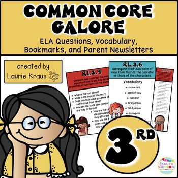 Preview of 3rd Grade Common Core ELA Reading Literature and Informational Text