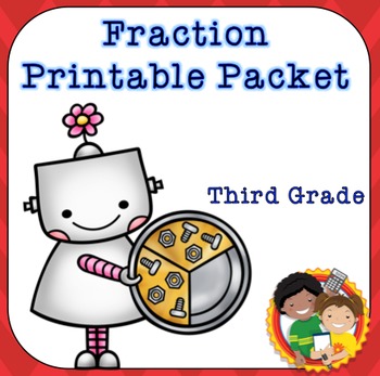 Preview of Fractions Printable Pack