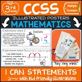 3rd Grade Common Core I Can Statements - MATH