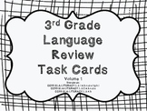 3rd Grade Common Core Language Review Set 1 Test Prep