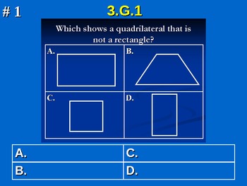 Preview of 3rd Grade Common Core Math 3 G.1 Geometry - Shapes 3.G.1