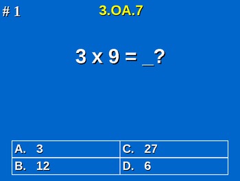 Preview of 3rd Grade Common Core Math 3 OA.7 Fluently Multiply & Divide 3.OA.7