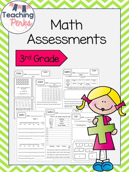 Preview of 3rd Grade Common Core Math  Assessments