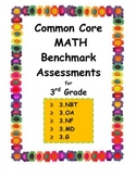 3rd Grade Common Core Math Benchmark Assessments