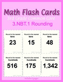 3rd Grade Common Core Math Flash Cards, 3.NBT.1 Rounding
