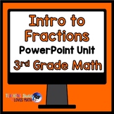 Introduction to Fractions Math Unit 3rd Grade Distance Learning