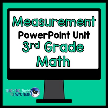 Preview of Metric and Customary Measurement Math Unit 3rd Grade Distance Learning