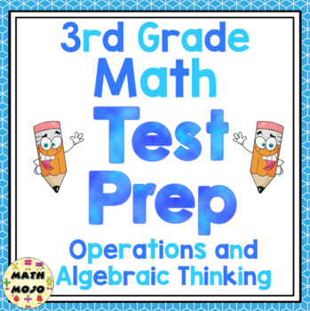 Preview of 3rd Grade Common Core Math Test Prep - Operations and Algebraic Thinking