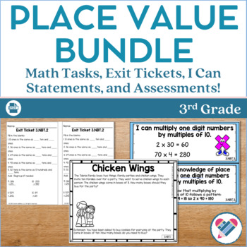 Preview of Place Value Bundle 3rd Grade