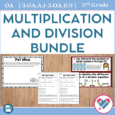 Multiplication and Division Bundle 3rd Grade