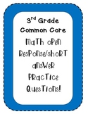 3rd Grade Common Core Open Response Questions