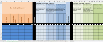 Preview of 3rd Grade Common Core Standards Based Gradebook *NEWLY UPDATED with NGSS*