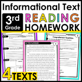 3rd Grade Reading Homework Review - Informational Text - C