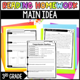 3rd Grade Reading Review | Set 5: Main Idea | Common Core Aligned