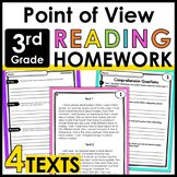 3rd Grade Reading Homework Review - Point of View - Common